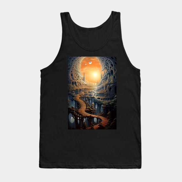 A Long and Winding Road Tank Top by Mistywisp